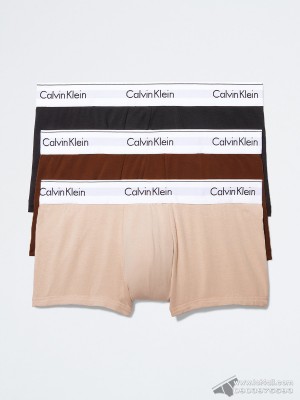 Quần lót nam Calvin Klein NB1085 Modern Cotton Stretch Trunk 3-pack Multi