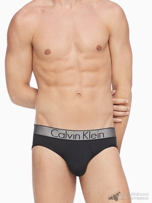Quần lót nam Calvin Klein NB1294 Customized Stretch Hip Brief Black