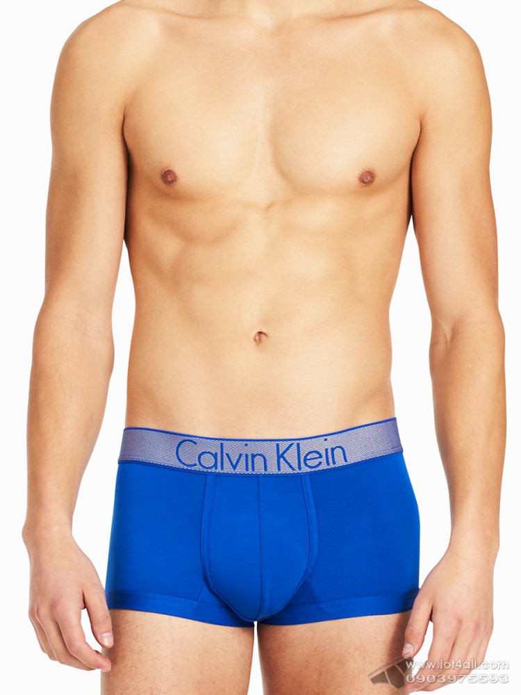 Quần lót nam Calvin Klein NB1295 Customized Stretch Low Rise Trunk Muscari Blue