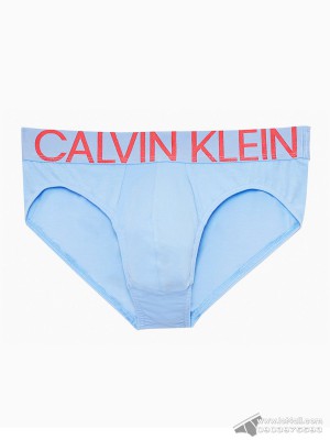 Quần lót nam Calvin Klein NB1712 Statement 1981 Cotton Stretch Hip Brief Blue Ink