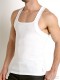 Áo lót nam Calvin Klein NB1719 Cotton Stretch Square Cut Tank Top 2-pack White