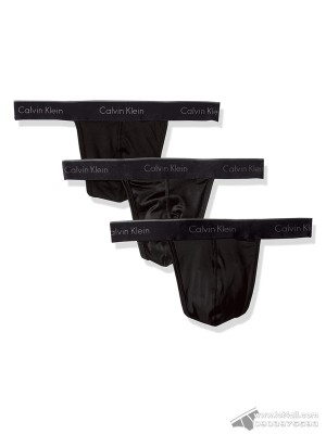 Quần lót nam Calvin Klein NB1876 Microfiber Stretch Thong 3-pack Black