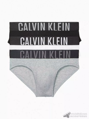 Quần lót nam Calvin Klein NB2595 Intense Power Cotton Hip Brief 3-pack Multi