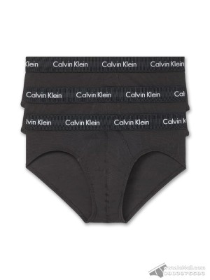 Quần lót nam Calvin Klein NB2613 Cotton Stretch Hip Brief 3-pack Black