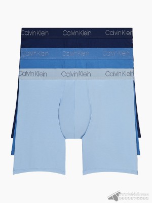 Quần lót nam Calvin Klein NB2869 Pima Cotton Boxer Brief 3-pack Multi