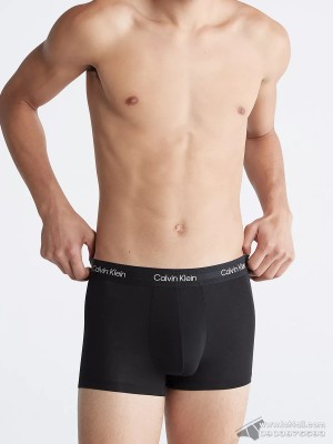 Quần lót nam Calvin Klein NB2986 Ultra Soft Modern Modal Low Rise Trunk Black