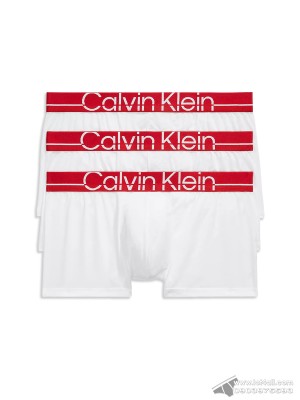 Quần lót nam Calvin Klein NB3700 Pro FIt Micro Low Rise Trunk 3-pack White