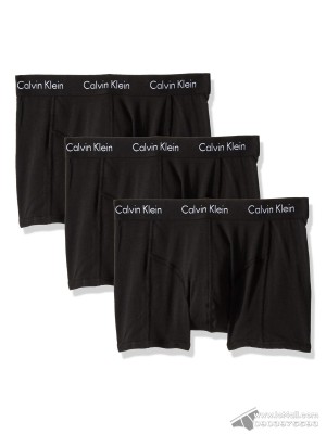 Quần lót nam Calvin Klein NP2167O Cotton Stretch Trunk 3-pack Black