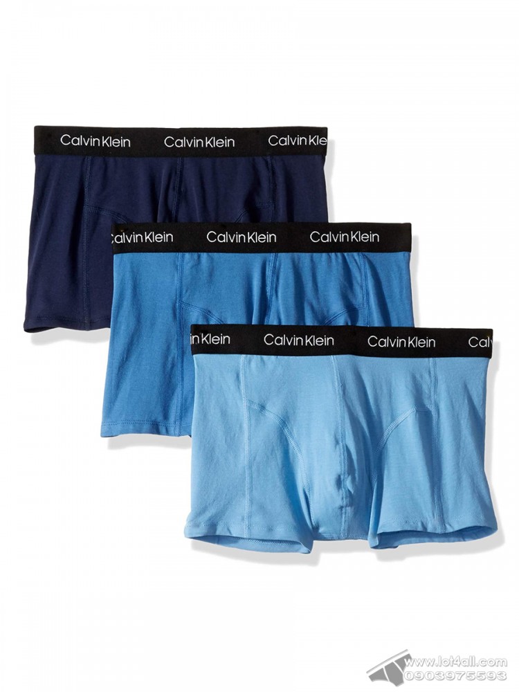 Quần lót nam Calvin Klein NP2167O Cotton Stretch Trunk 3-pack Multi