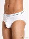 Quần lót nam Calvin Klein NU2661 Cotton Stretch Hip Brief 3-pack White
