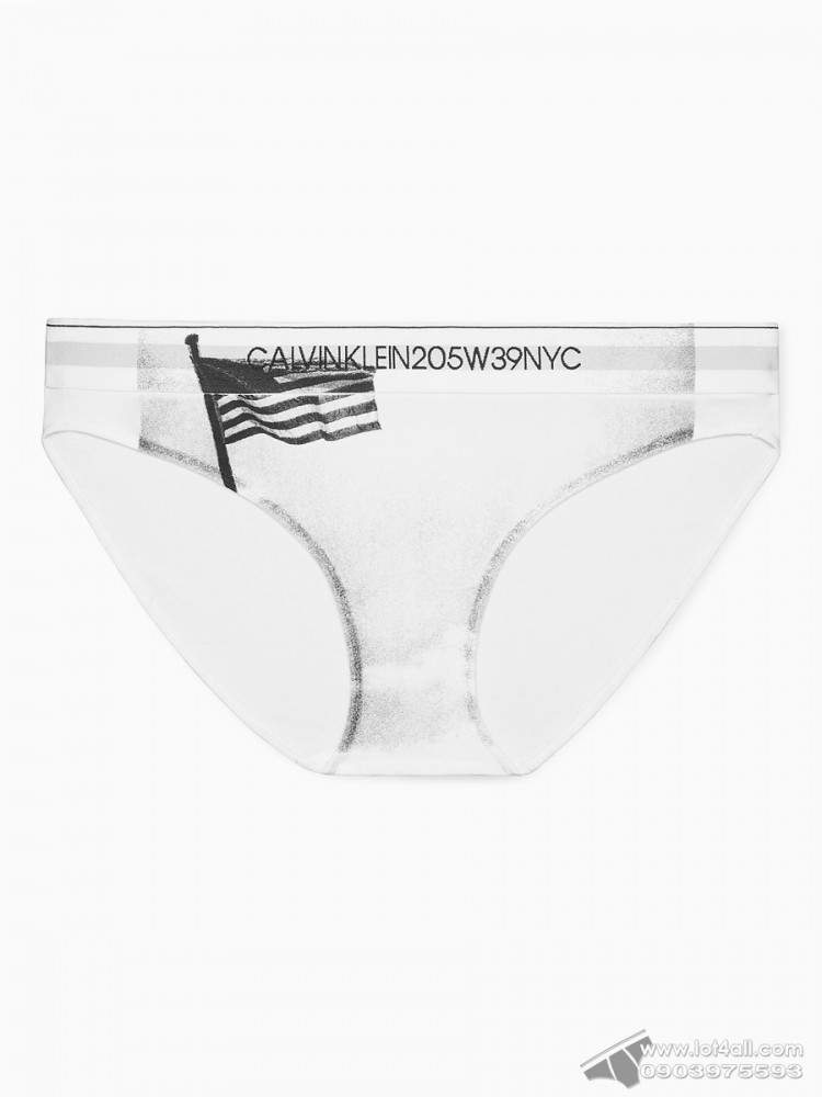 Quần lót nữ Calvin Klein QF4577 205W39NYC Logo Bikini Flag