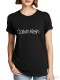 Áo nữ Calvin Klein QS6151 Monogram Lounge Crew Neck Tee Black