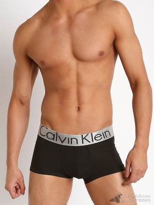 Quần lót nam Calvin Klein U2716 Steel Micro Low Rise Trunk Black