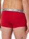 Quần lót nam Emporio Armani Cotton Silver Trunk 2-pack Black/Red