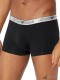 Quần lót nam Emporio Armani Cotton Silver Trunk 2-pack Black/Red