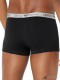 Quần lót nam Emporio Armani Cotton Silver Trunk 2-pack Black/Red