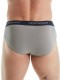 Quần lót nam Emporio Armani Stretch Cotton Brief 2-pack Black/Grey