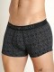 Quần lót nam Emporio Armani All Over Logo Cotton Trunk Black EwA