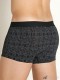 Quần lót nam Emporio Armani All Over Logo Cotton Trunk Black EwA