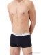 Quần lót nam Emporio Armani Pure Cotton Trunk 3-pack Marine/Printed Eclipse/White