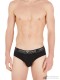 Quần lót nam Emporio Armani Cotton Silver Brief 2-pack Black