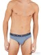 Quần lót nam Emporio Armani Endurance Stretch Cotton Brief 2-pack Grey/Blue