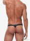 Quần lót nam Gregg Homme 173204 Scorpio Faux Leather Thong Black