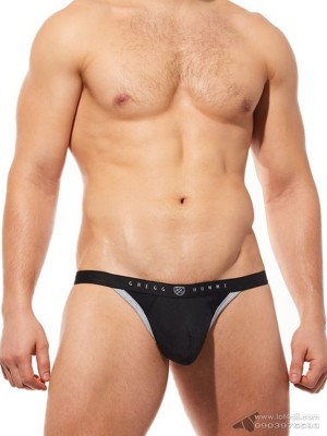 Quần lót nam Gregg Homme 190504 Room Max Gym Thong Black