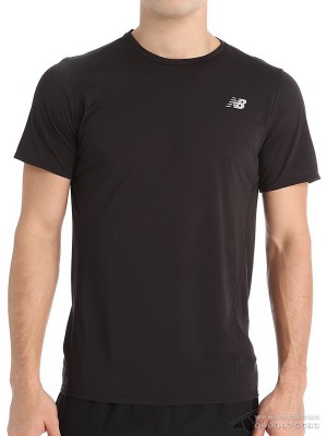 Áo thể thao nam New Balance Accelerate Short Sleeve Shirt Black