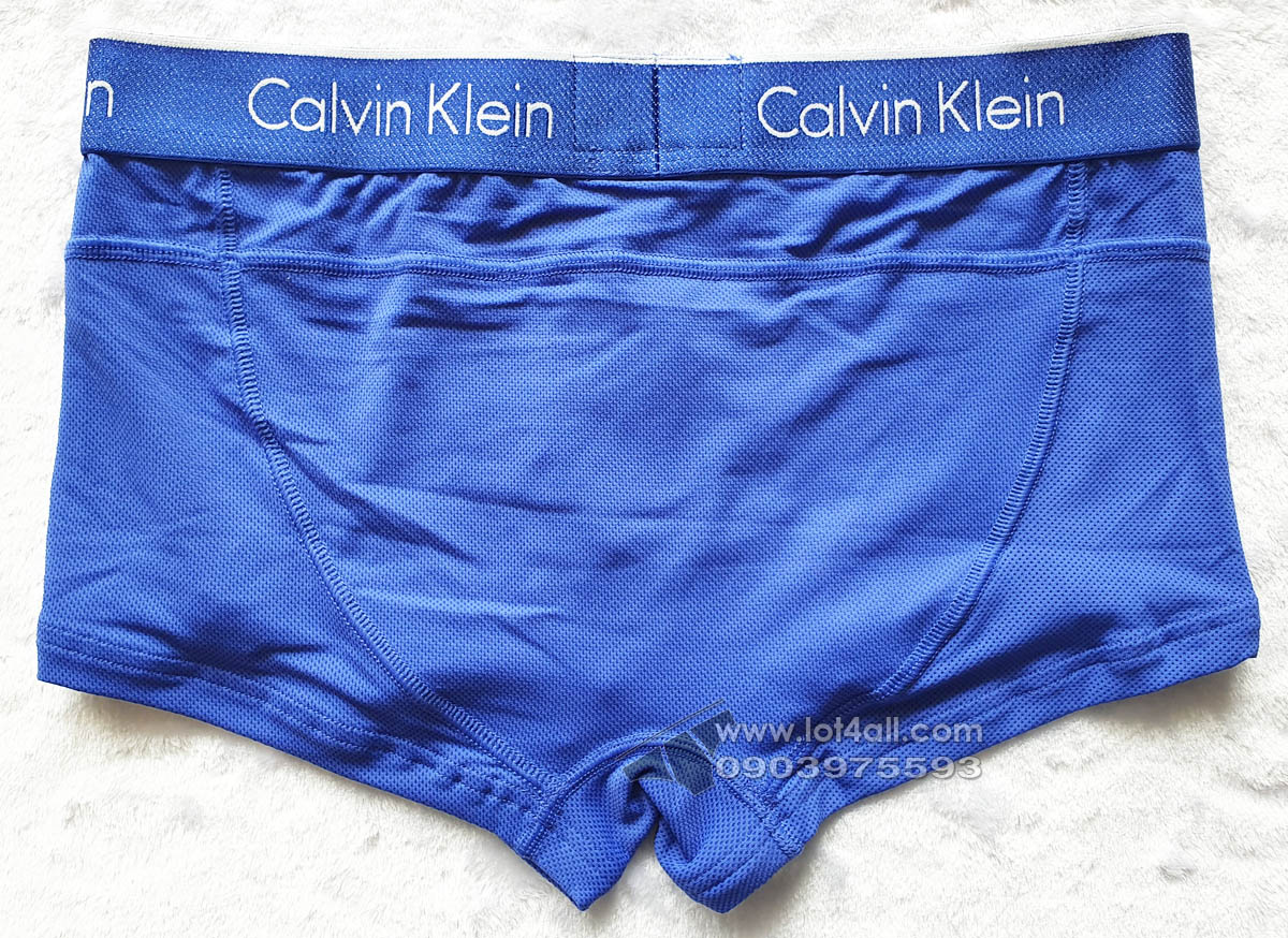 Quần lót nam Calvin Klein NB1005 Air FX Micro Low Rise Trunk Cobalt Water