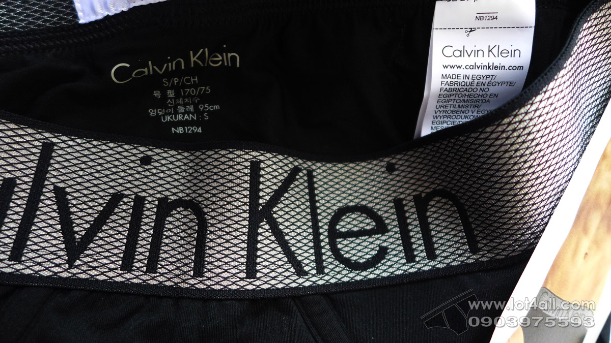 Quần lót nam Calvin Klein NB1294 Customized Stretch Hip Brief Black
