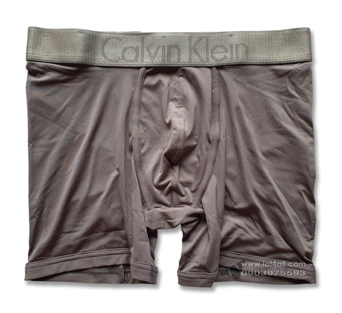 Quần lót nam Calvin Klein NB1296 Customized Stretch Micro Boxer Brief Grey Sky