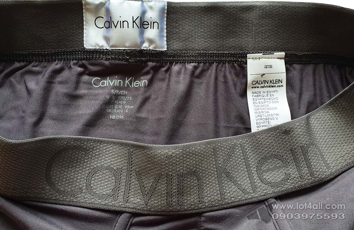 Quần lót nam Calvin Klein NB1296 Customized Stretch Micro Boxer Brief Grey Sky