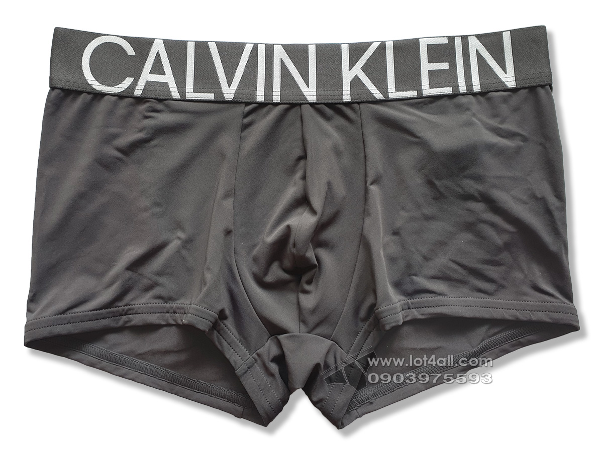 Quần lót nam Calvin Klein NB1702 Statement 1981 Low Rise Trunk Asford Grey