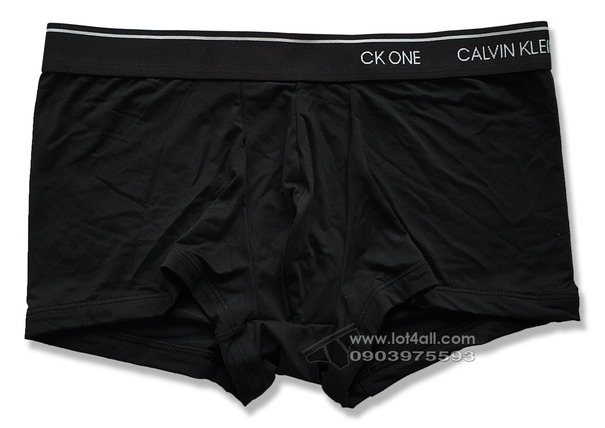 Quần lót nam Calvin Klein NB2225 CK One Micro Low Rise Trunk Black