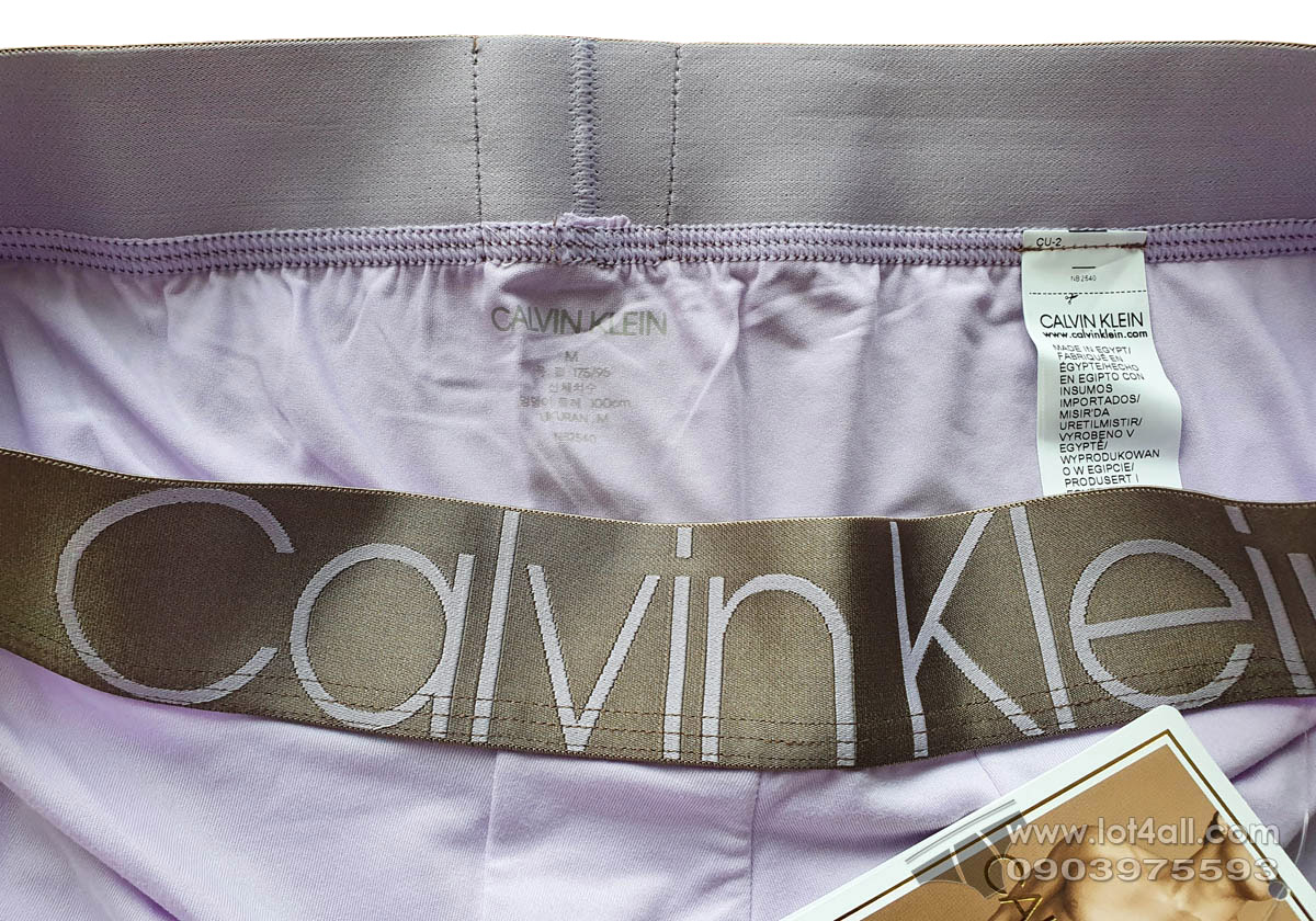 Quần lót Calvin Klein NB2540 Icon Micro Low Rise Trunk Lavender