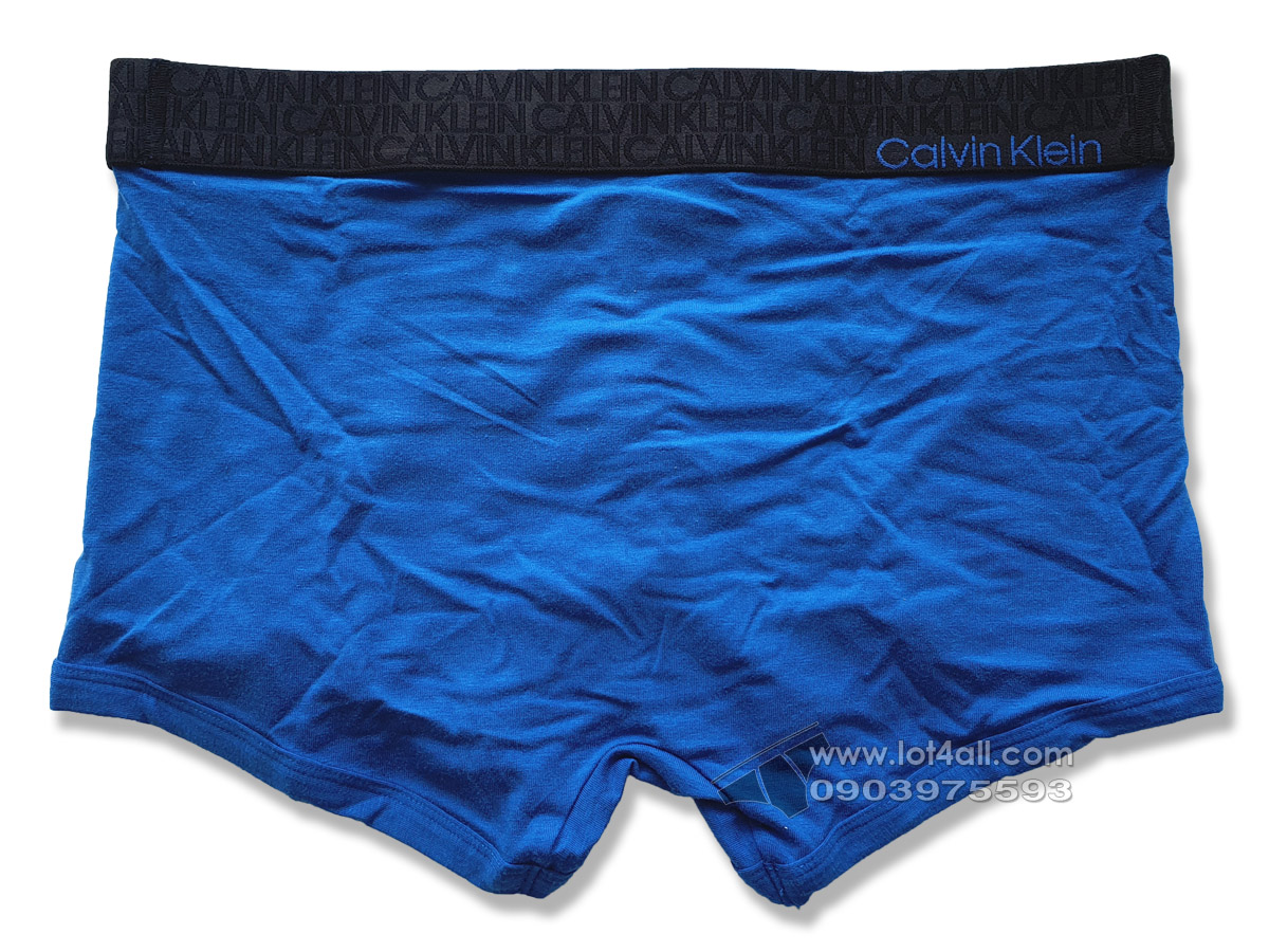 Quần lót nam Calvin Klein NB2682 Reconsidered Comfort Trunk Kettle Blue