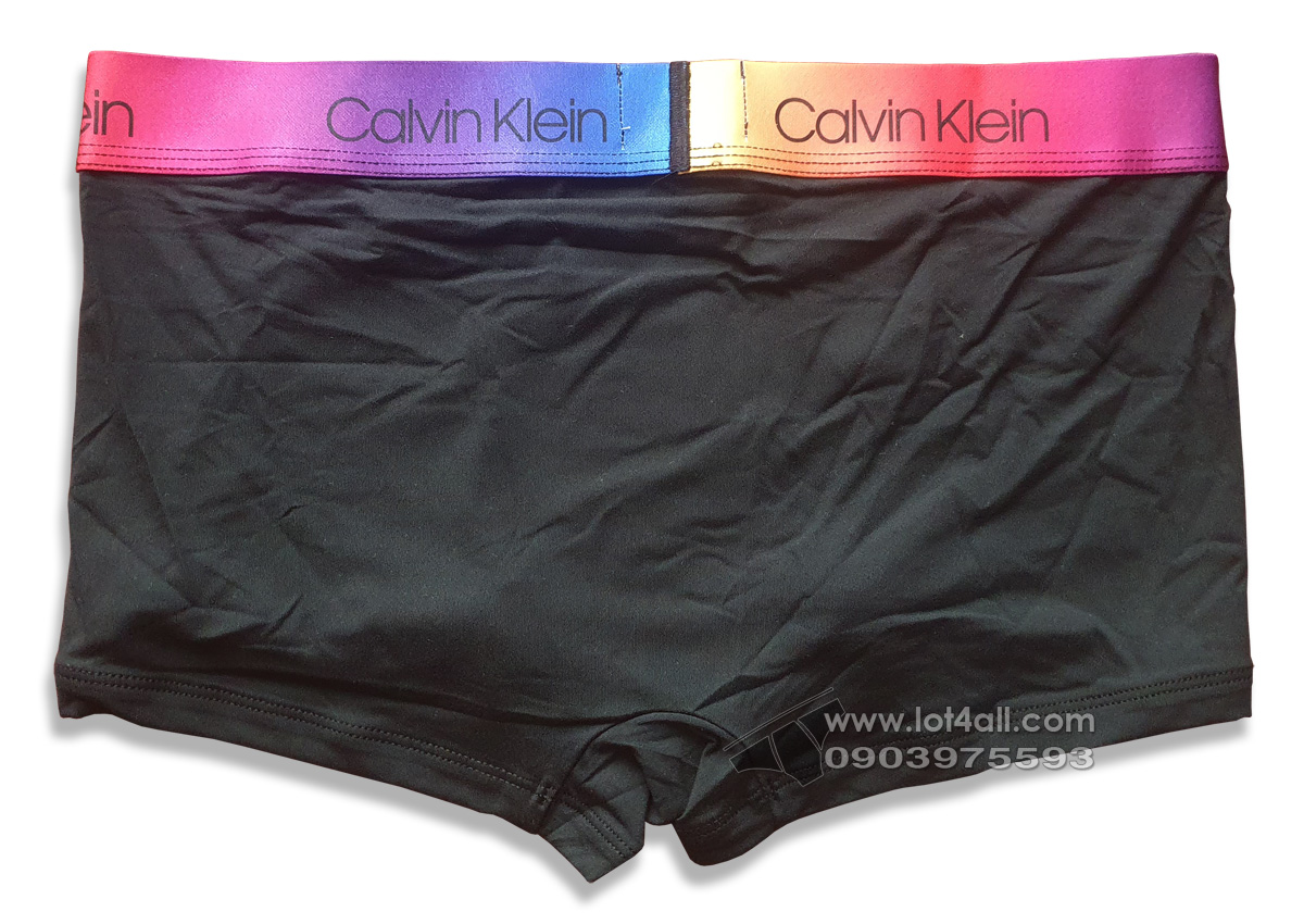 Quần lót nam Calvin Klein NB2709 Pride Micro Low Rise Trunk Black