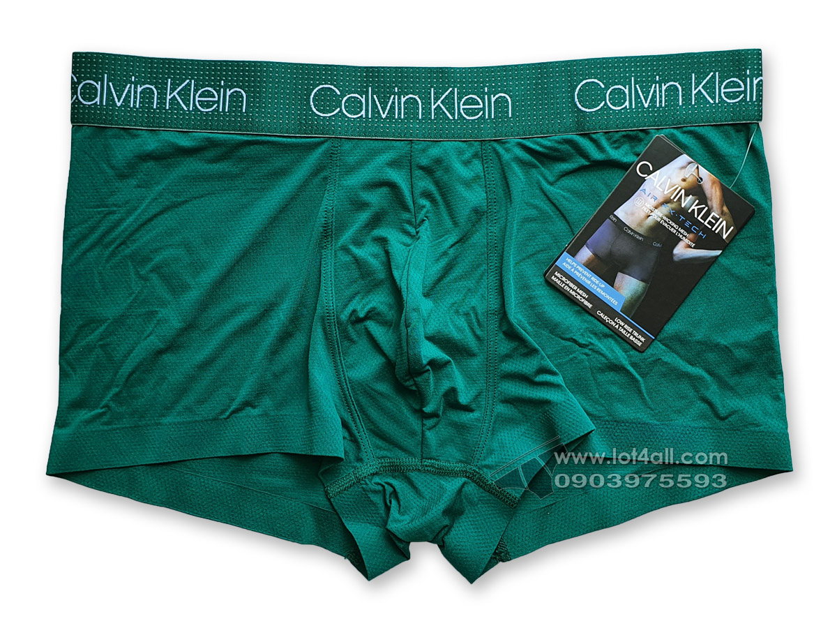 Quần lót nam Calvin Klein NB2753 Air FX Tech Micro Low Rise Trunk Northern teal