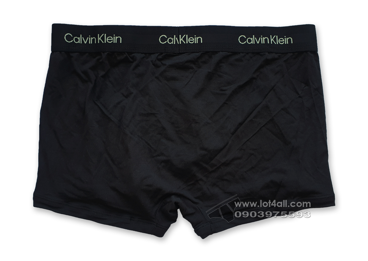 Quần lót nam Calvin Klein NB2986 Ultra Soft Modern Modal Low Rise Trunk Black