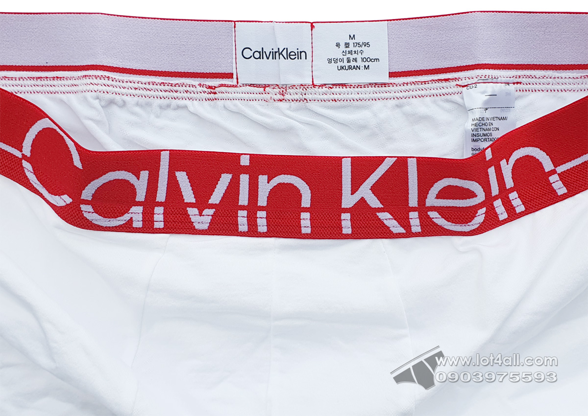 Quần lót Calvin Klein NB3031 Pro Fit Micro Low Rise Trunk White