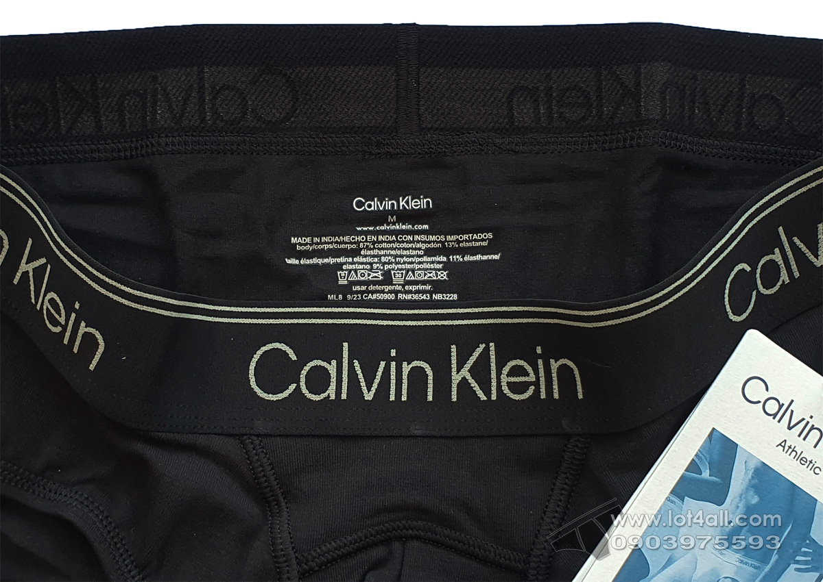 Quần lót nam Calvin Klein NB3228 Athletic Hip Brief Black