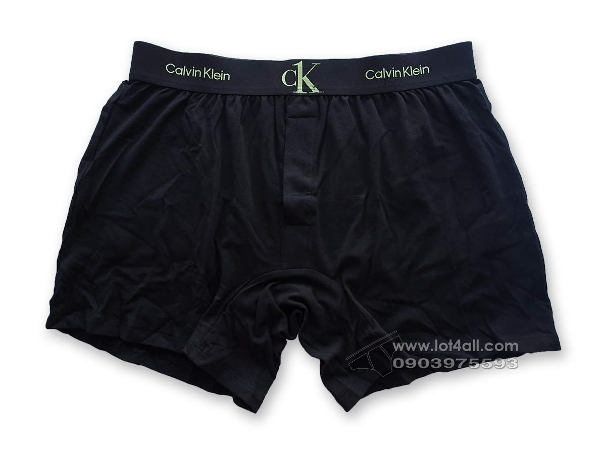 Quần boxer nam Calvin Klein NB3309 CK One Slim Boxer Black