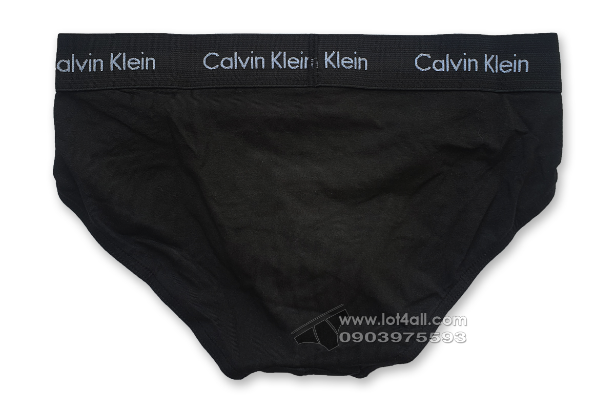 Quần lót nam Calvin Klein NB3356 Cotton Stretch Hip Brief 7-pack Black