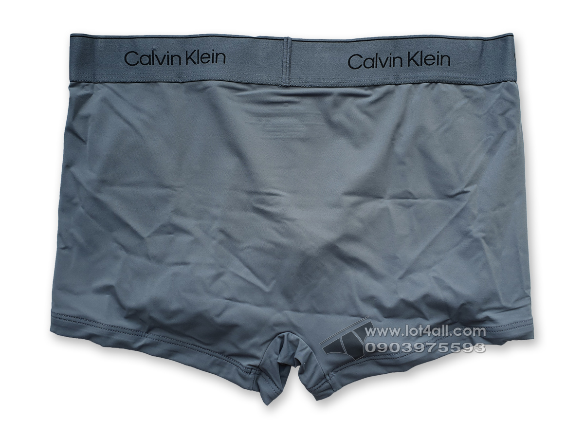 Quần lót Calvin Klein NB3539 Modern Performance Micro Low Rise Trunk Asphalt Grey