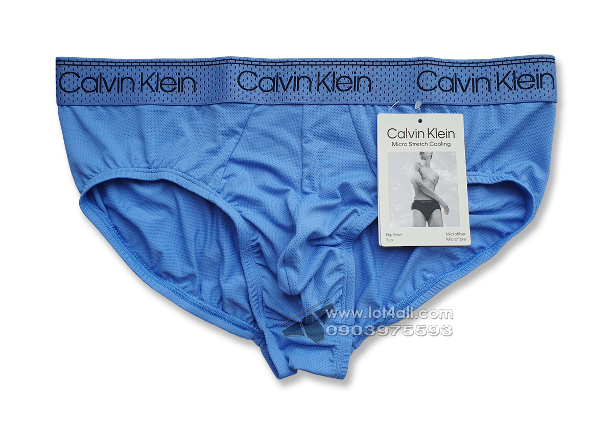 Quần lót nam Calvin Klein NB3806 Micro Stretch Cooling Hip Brief Ultramarine