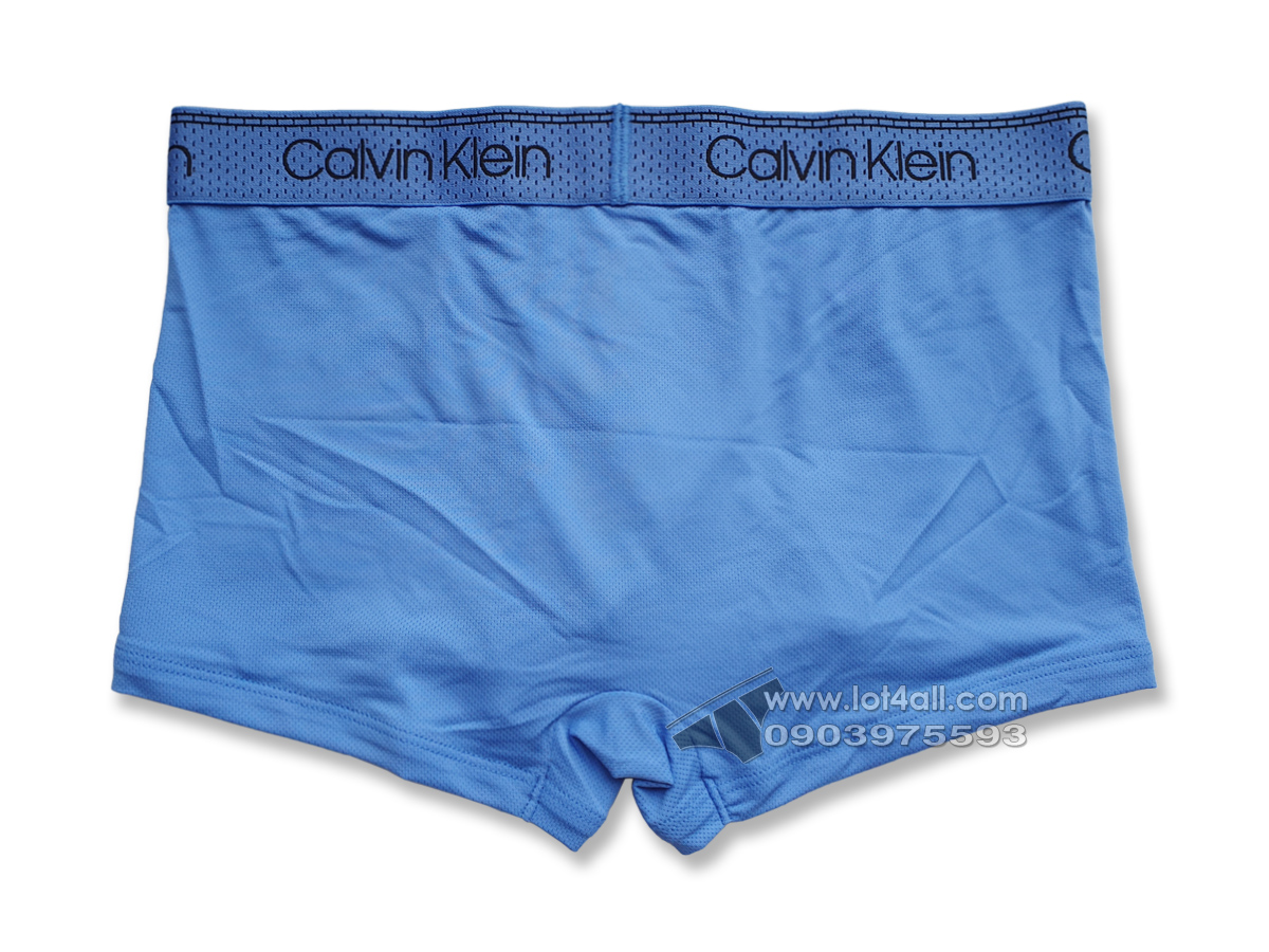 Quần lót nam Calvin Klein NB3807 Micro Stretch Cooling Low Rise Trunk Ultramarine