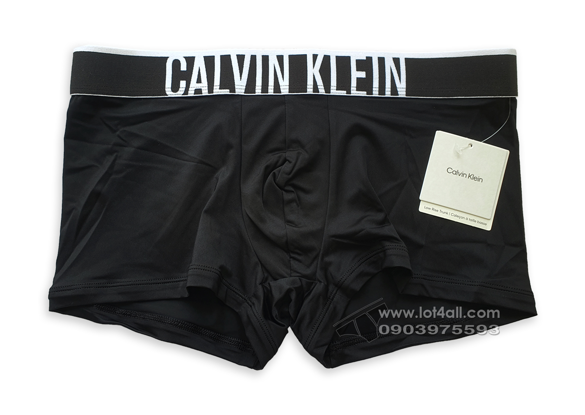 Quần lót nam Calvin Klein NB3836 Intense Power Ultra Cooling Micro Low Rise Trunk Black