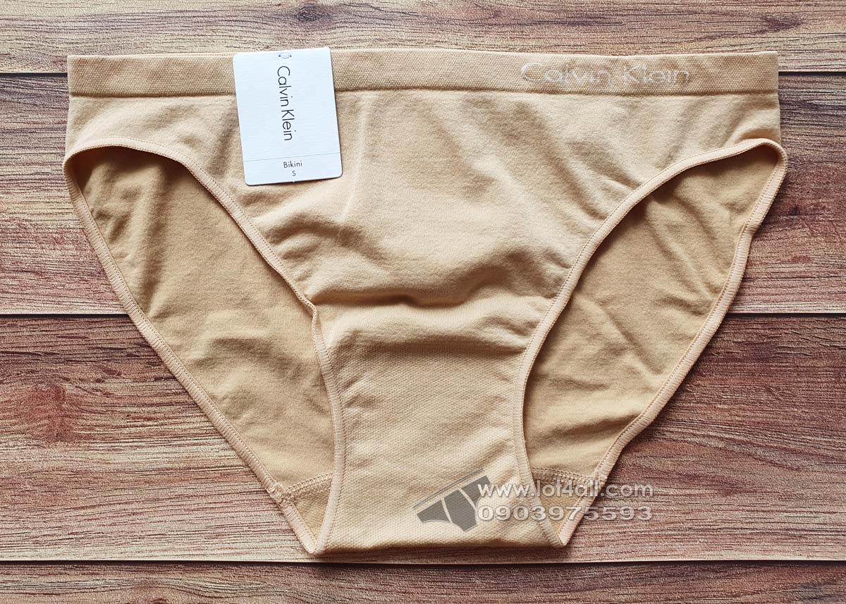 Quần lót nữ Calvin Klein QD3545 Pure Seamless Bikini Bare Nude