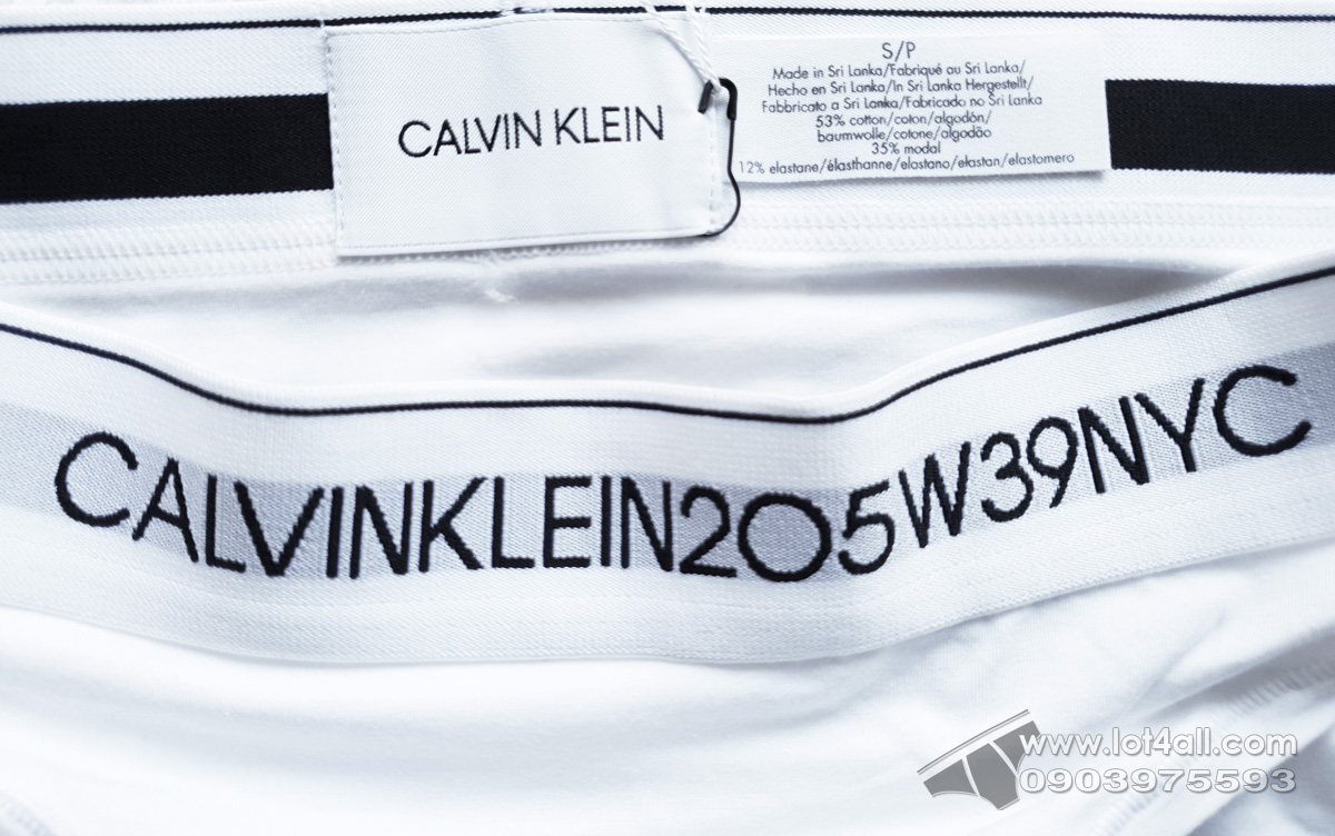 Quần lót nữ Calvin Klein QF4577 205W39NYC Logo Bikini White